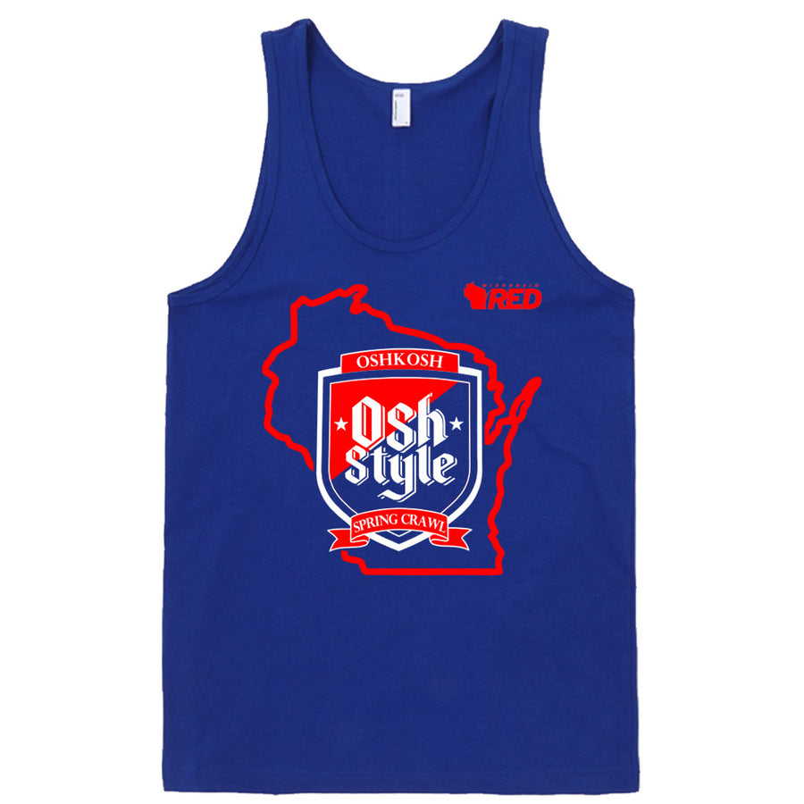 Oshkosh: Spring Pub Crawl - Osh Style Tank Top