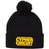 Cypher Circuit: Logo Pom Knit Cap