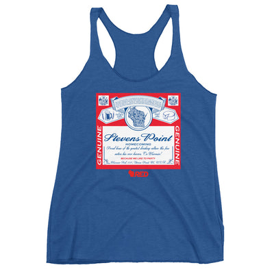 Stevens Point: Homecoming - King of Parties Racerback Tank