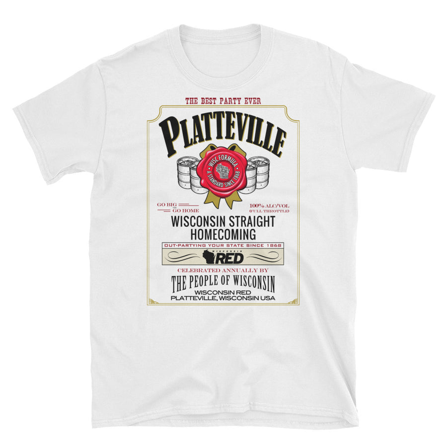 Platteville: Homecoming - Straight Good Times T-Shirt