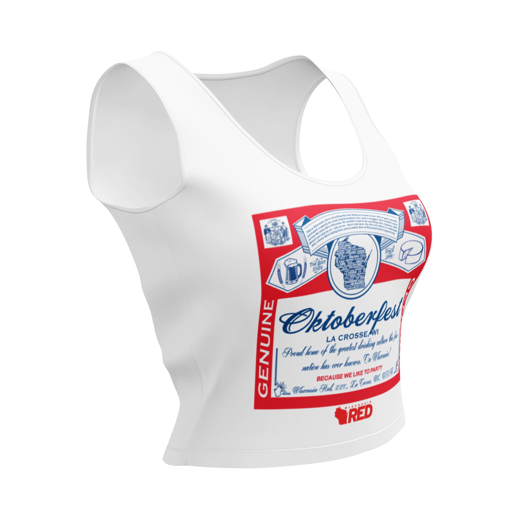 Oktoberfest: King of Parties Crop Tank
