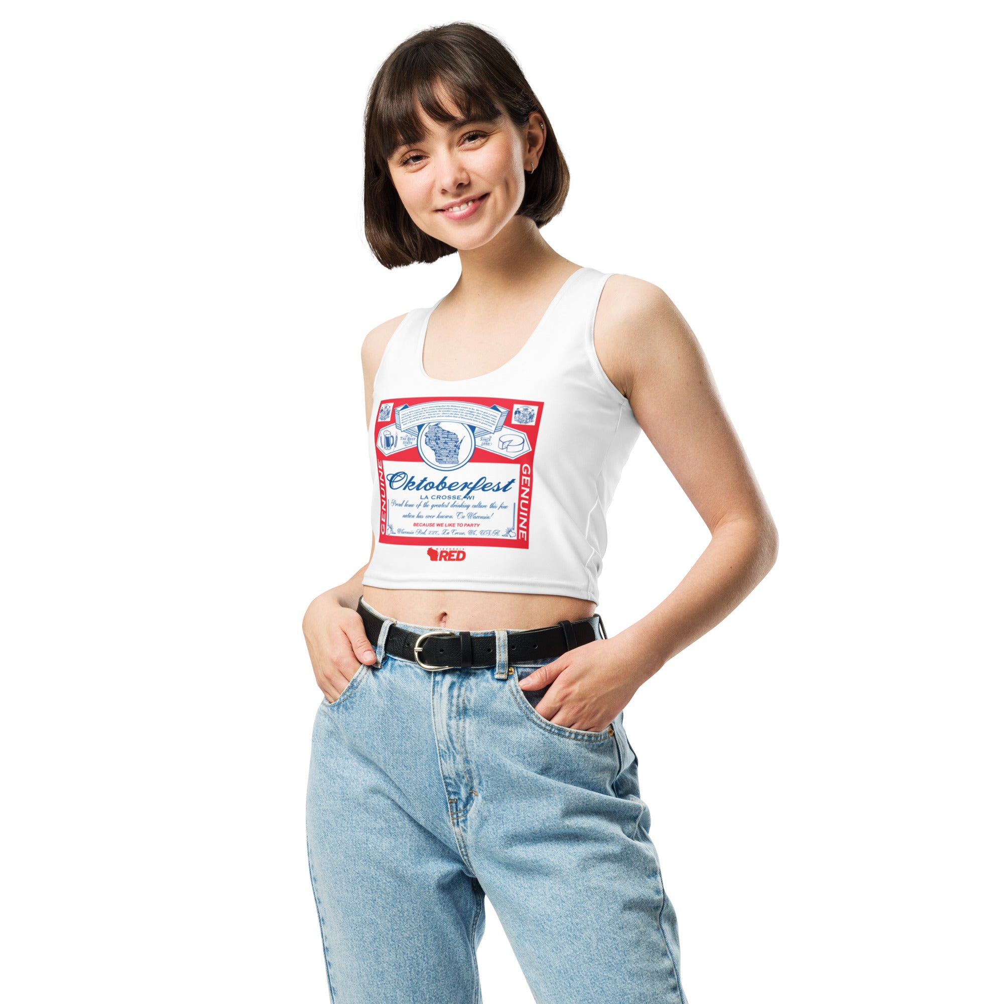 Oktoberfest: King of Parties Crop Tank
