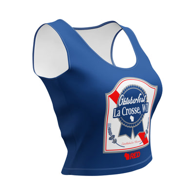Oktoberfest: LaX Ribbon Crop Tank