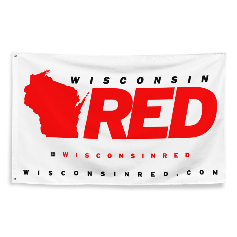Wisconsin Red Wisconsin Red Logo Flag