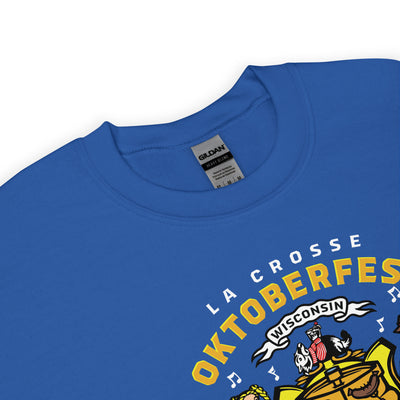 Oktoberfest LaX Crest Sweatshirt