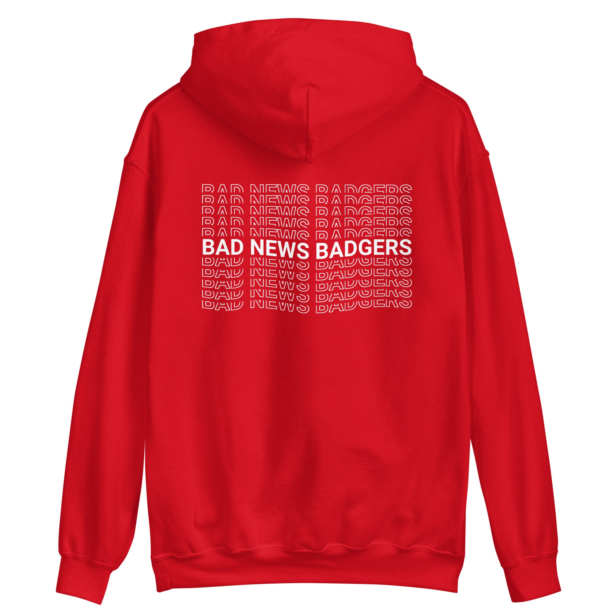 BNB: Bad News Badgers Text Hoodie