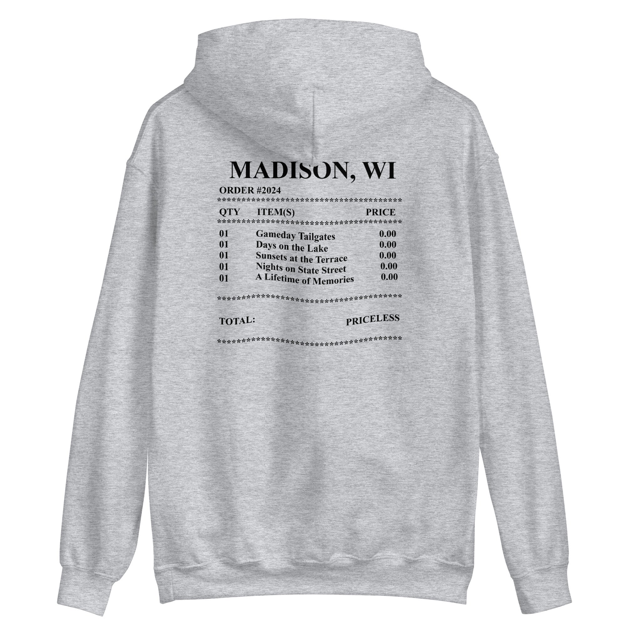 BNB: Varsity Receipt Hoodie