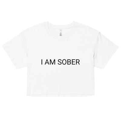 BNB: I am Sober Crop Top