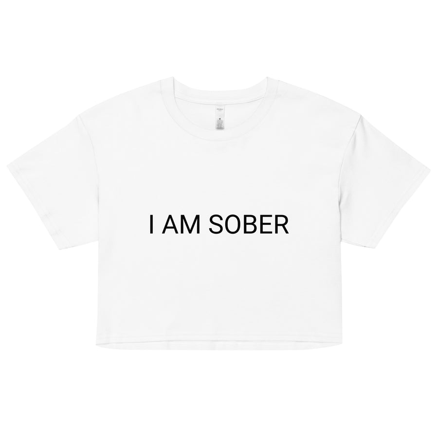 BNB: I am Sober Crop Top