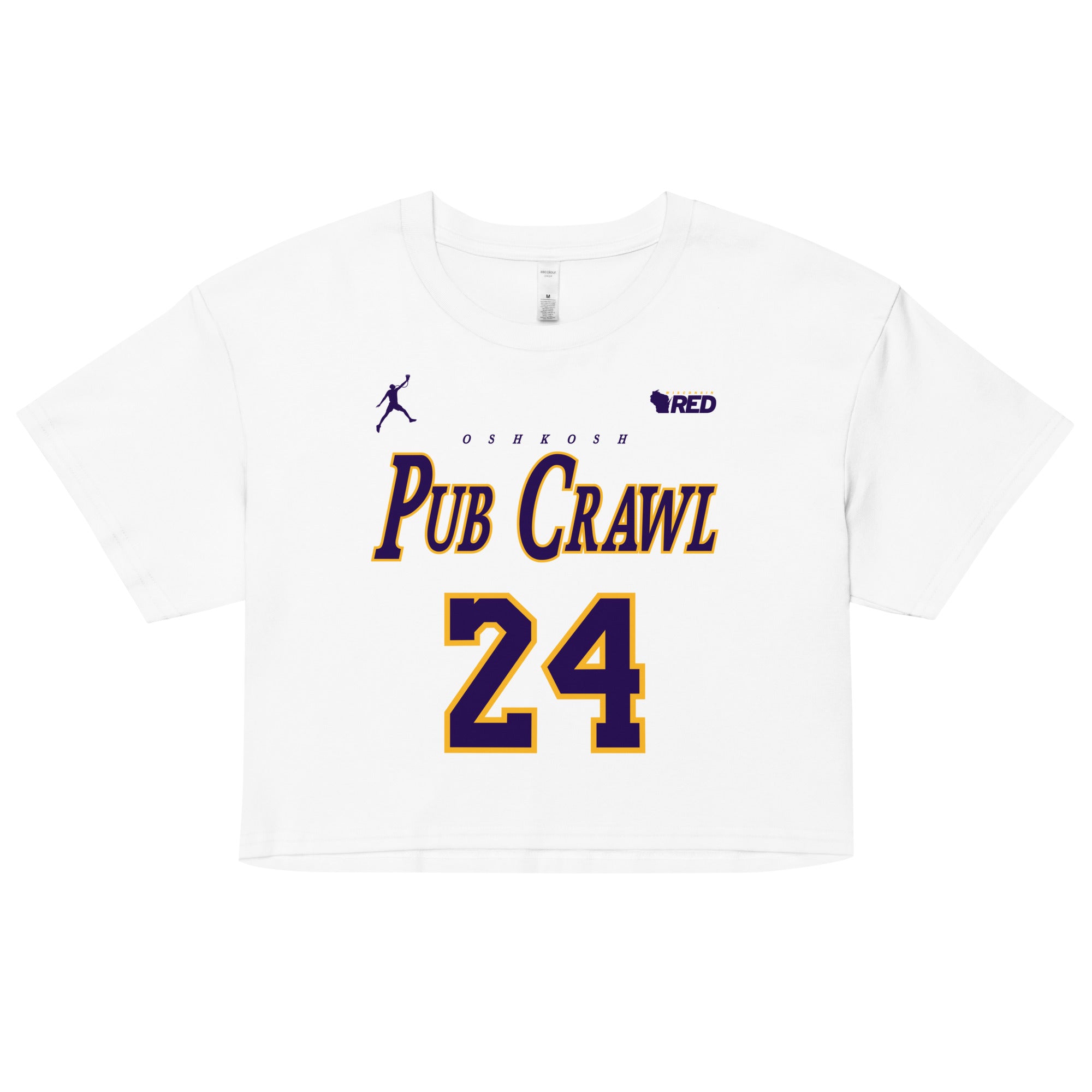 Oshkosh Pub Crawl 24 Crop Top