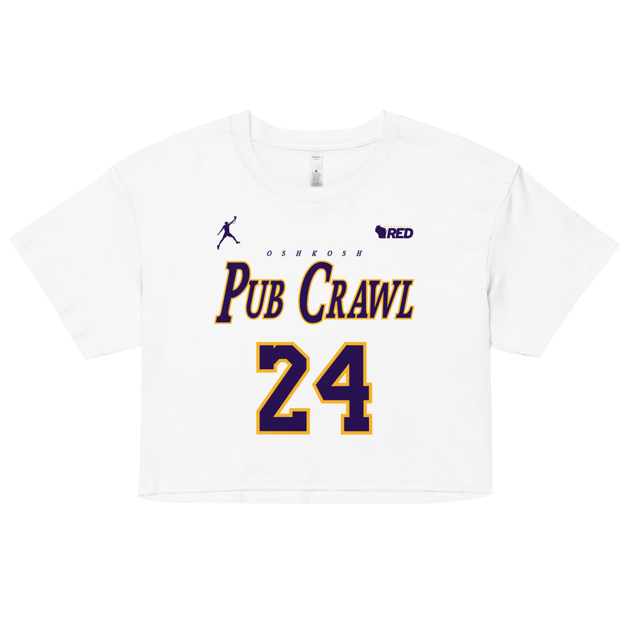 Oshkosh Pub Crawl 24 Crop Top