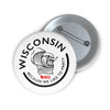 Wisconsin Wave Button