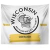 Oshkosh: Wisconsin Wave Tapestry