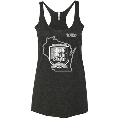 Whitewater: Spring Splash - Dub Dub Style Racerback Tank