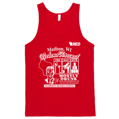Madison: Homecoming - Weekend Forecast Tank Top