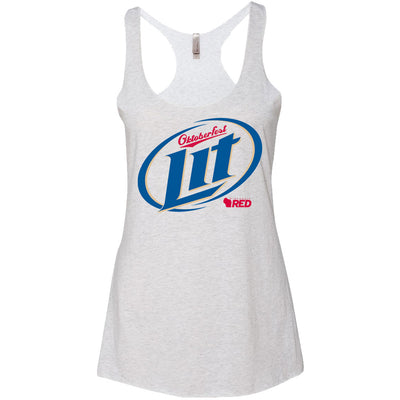 Oktoberfest: Lit Swirl Racerback Tank