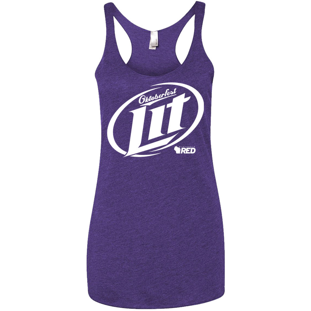 Oktoberfest: Lit Swirl Racerback Tank