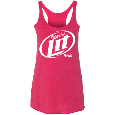 Oktoberfest: Lit Swirl Racerback Tank