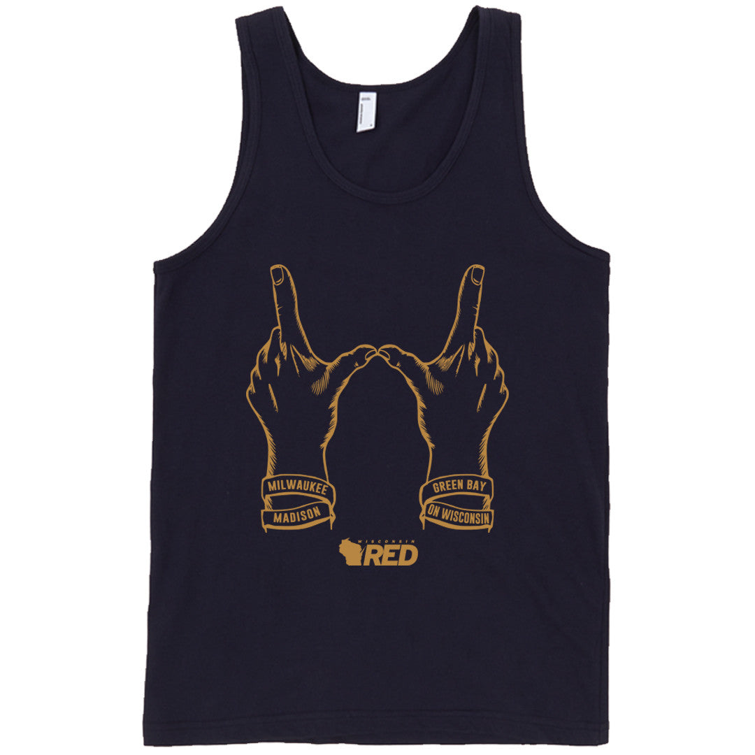 Wisconsin Hands Tank Top