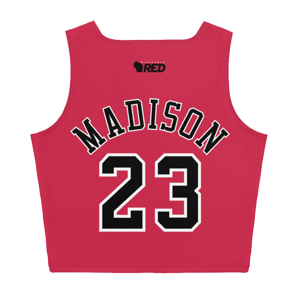 basketball jersey crop top