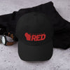 Wisconsin RED Logo Dad Hat