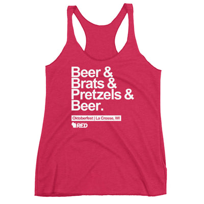 Oktoberfest Essentials Racerback Tank