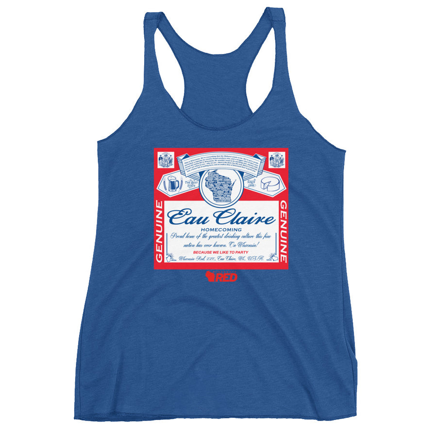 Eau Claire: Homecoming - King of Parties Racerback