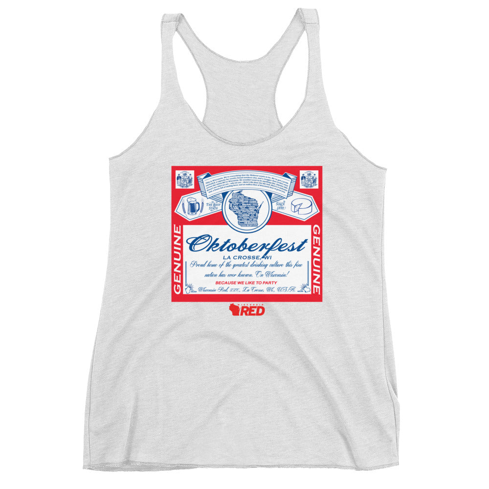 Oktoberfest: King of Parties Racerback