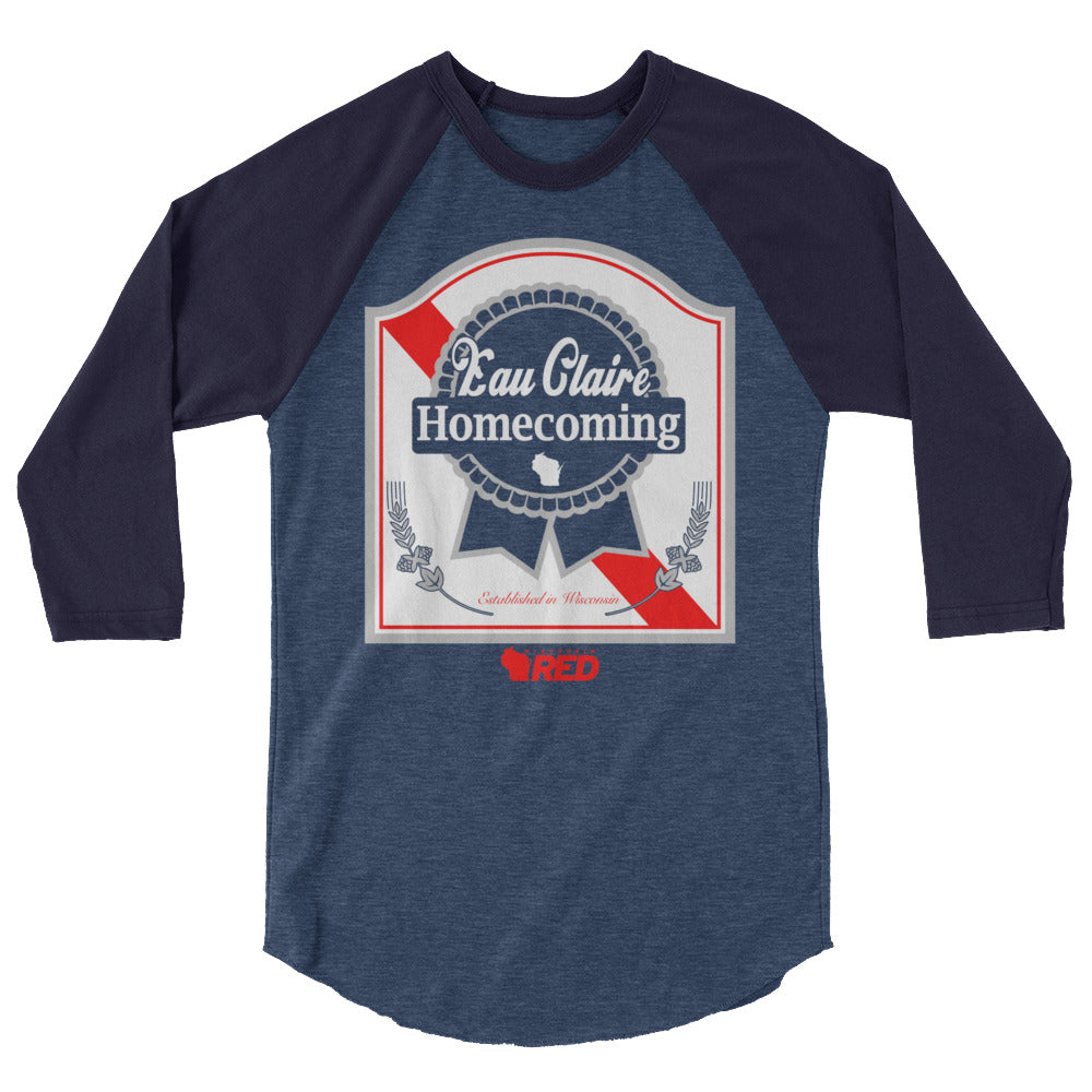 Eau Claire Homecoming: EC Ribbon Raglan