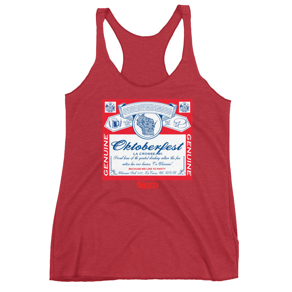 Oktoberfest: King of Parties Racerback