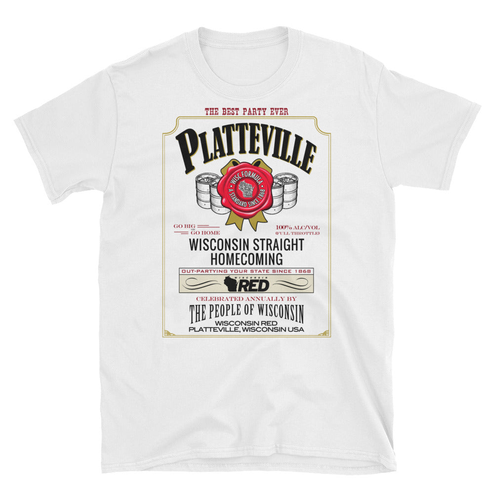 Platteville: Homecoming - Straight Good Times T-Shirt