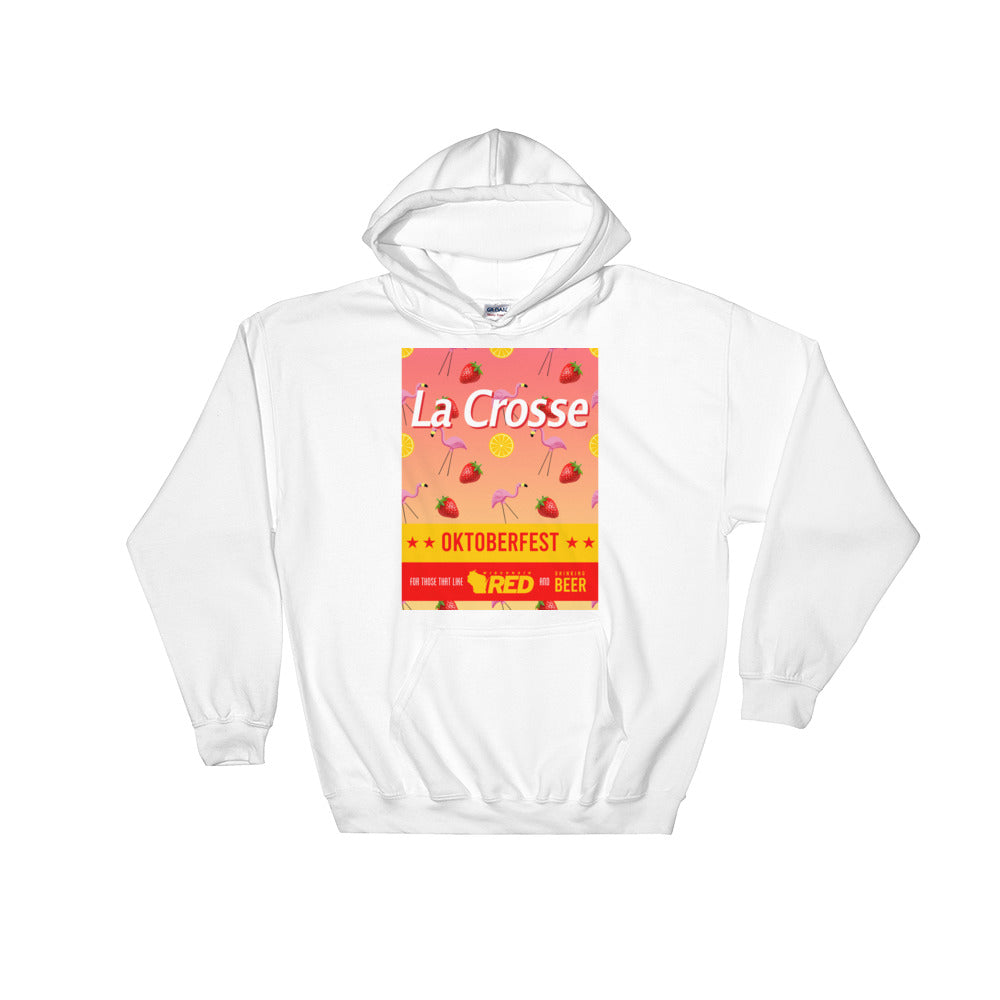 Oktoberfest: Flamingos Hooded Sweatshirt