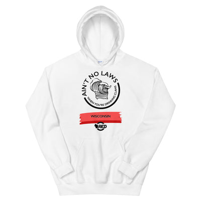 Wisconsin - Ain't No Laws Hooded Sweatshirt
