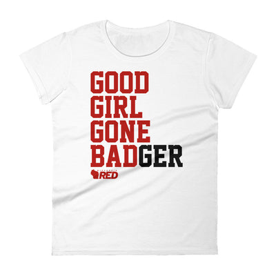 Good Girl Gone BADger Women's T-Shirt