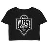 Wiscy Girl Label Crop Top