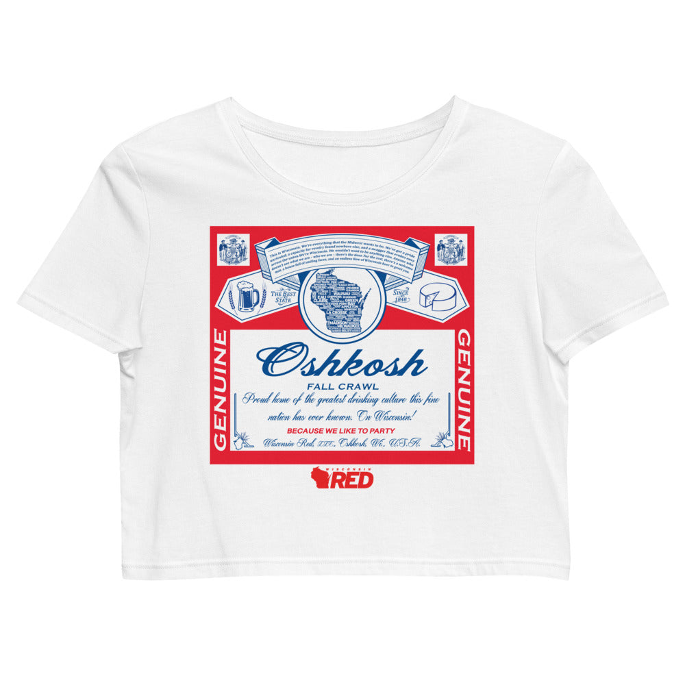 Oshkosh: Fall Crawl - King of Parties Crop Top