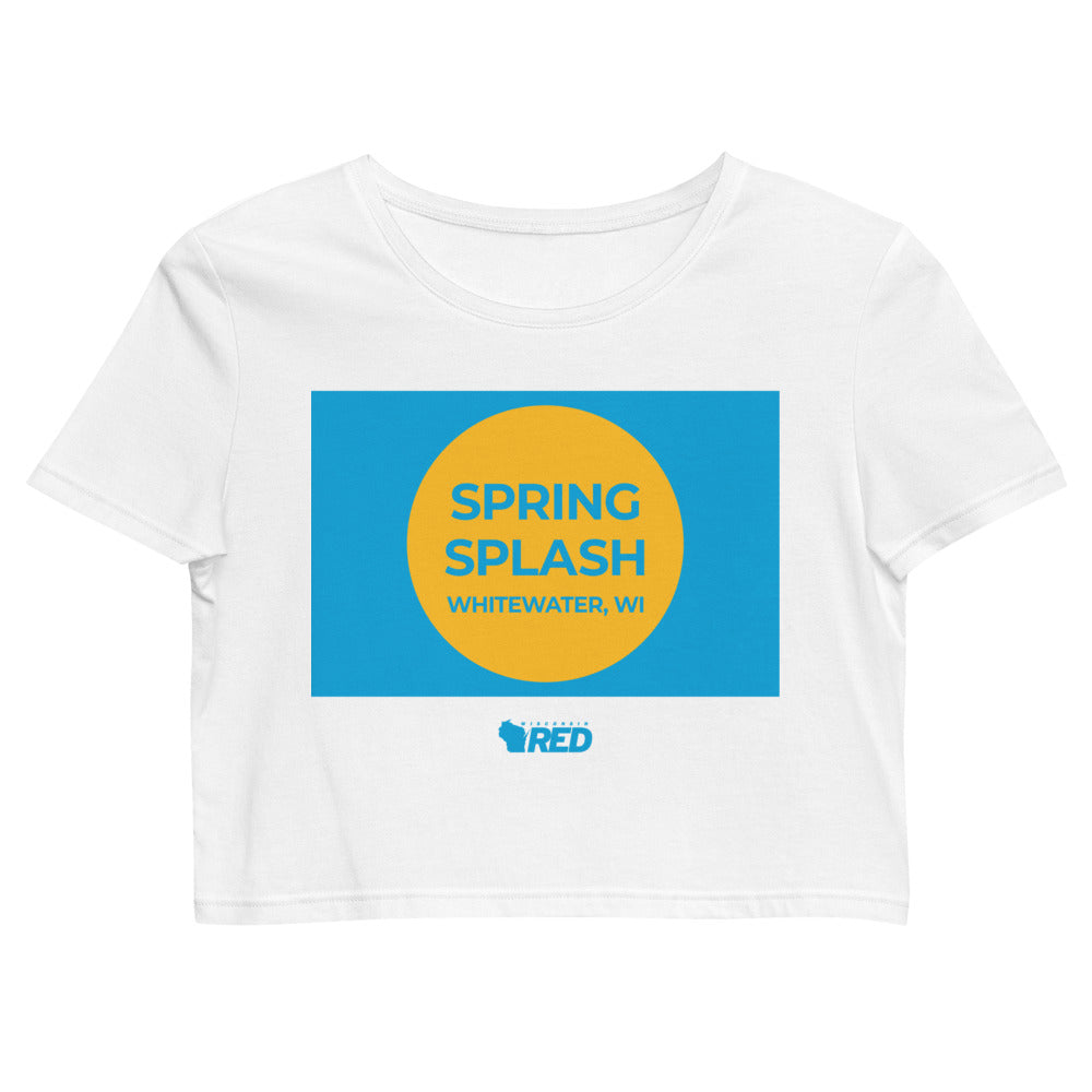 Whitewater: Spring Splash Sun Circle Crop Top