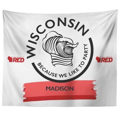 Madison: Wisconsin Wave Tapestry