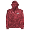 Wisconsin Red Logo Champion Tie-Dye Hoodie