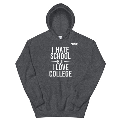 Hate School But Love College Hoodie