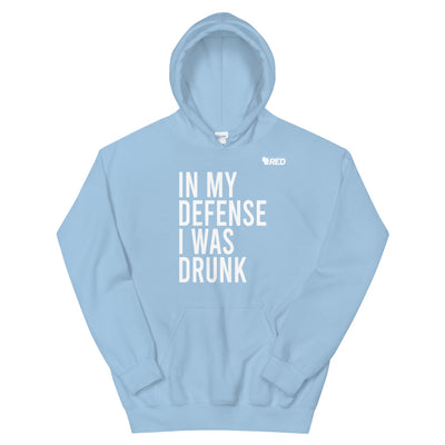 In My Defense I Was Drunk Hoodie