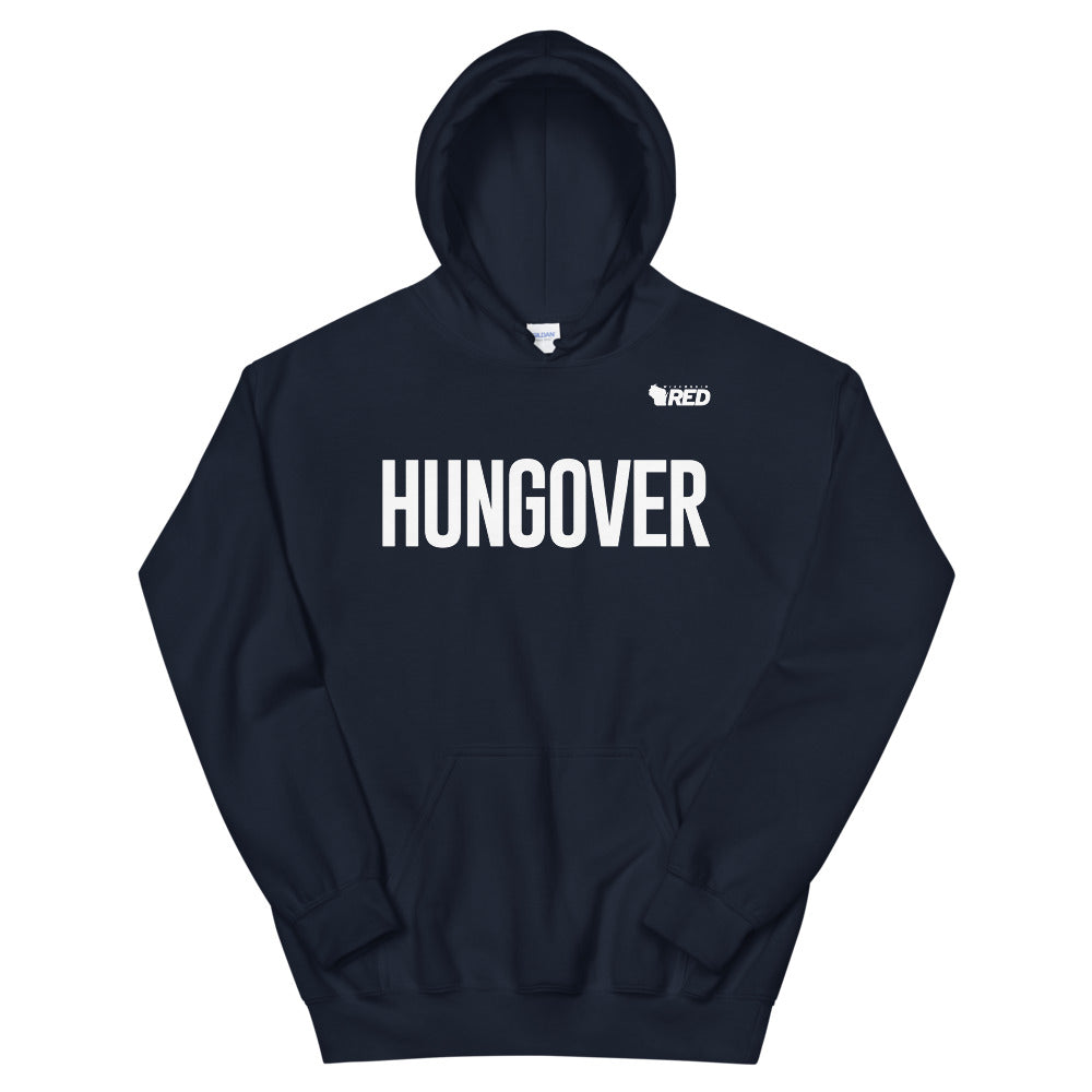 Hungover Hoodie - Wisconsin Red