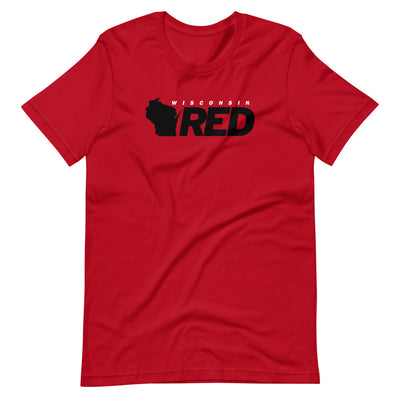 Wisconsin Red Logo T-Shirt
